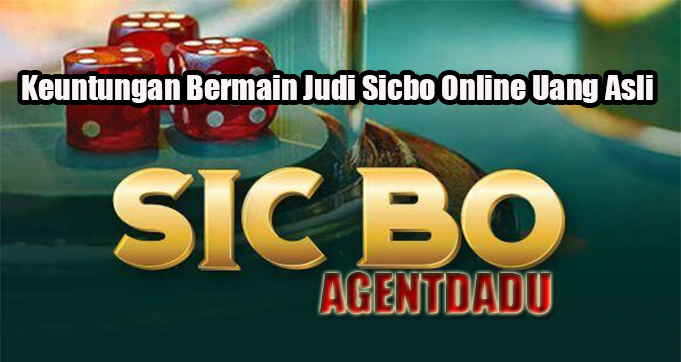 Keuntungan Bermain Judi Sicbo Online Uang Asli